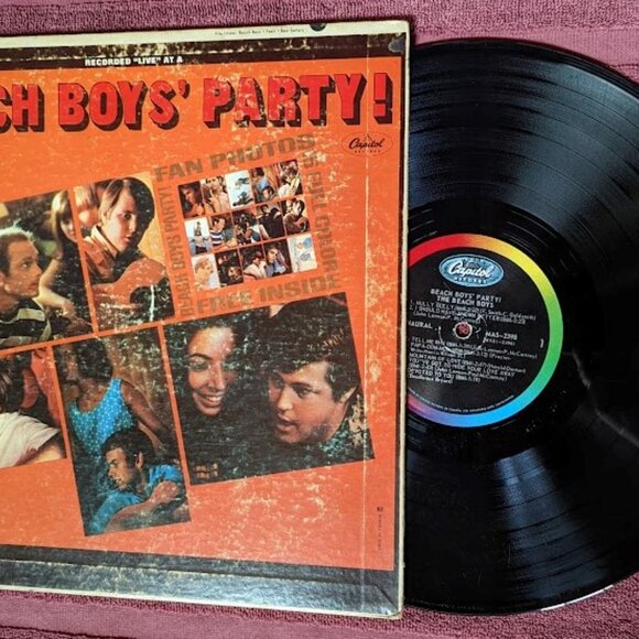 Vintage Beach Boys Vinyl LP – Beach Boys’ Party! – c 1965 - Picture 4 of 8